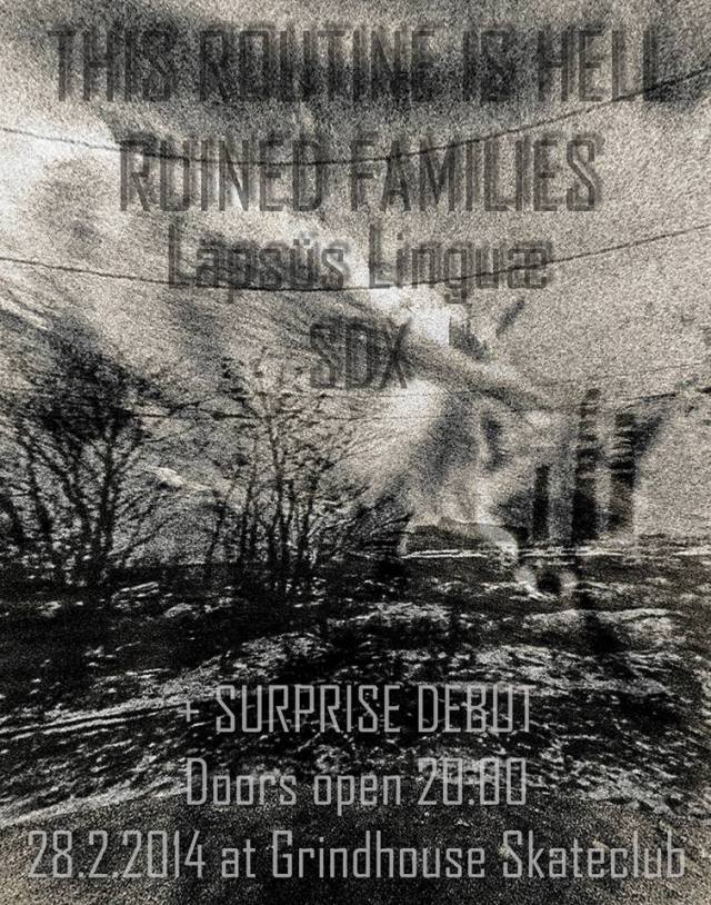 Poster This Rotine is Hell Ruined Families 280214